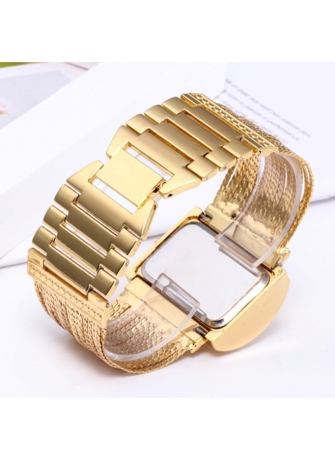 REOCLE - Women's Quartz Watch Diamond Watch Charm Bracelet Dress Wristwatch Fashion Jewelry Crystal Rhinestone Watch Versatile Diamond Watch - Image 1