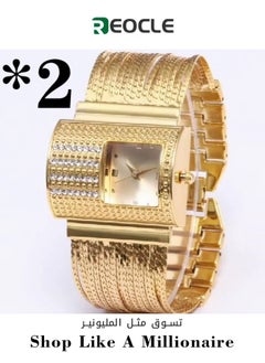Women's Quartz Watch Diamond Watch Charm Bracelet Dress Wristwatch Fashion Jewelry Crystal Rhinestone Watch Versatile Diamond Watch