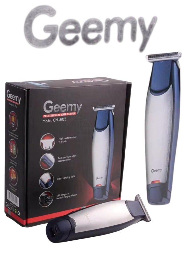 Geemy GM-6025 Geemy Rechargeable Professional Shaver And Hair Trimmer,Clipper Machine - Image 1