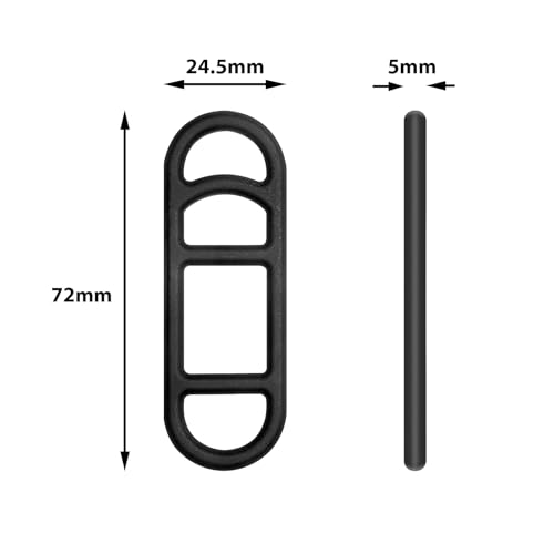 Mudder 12 Pcs Bike Rubber Straps Bike Light Mount Bicycle Light Band Bicycle Silicone Band for Flashlight Cell Phones Speaker Holder Handlebar Sets - Image 3