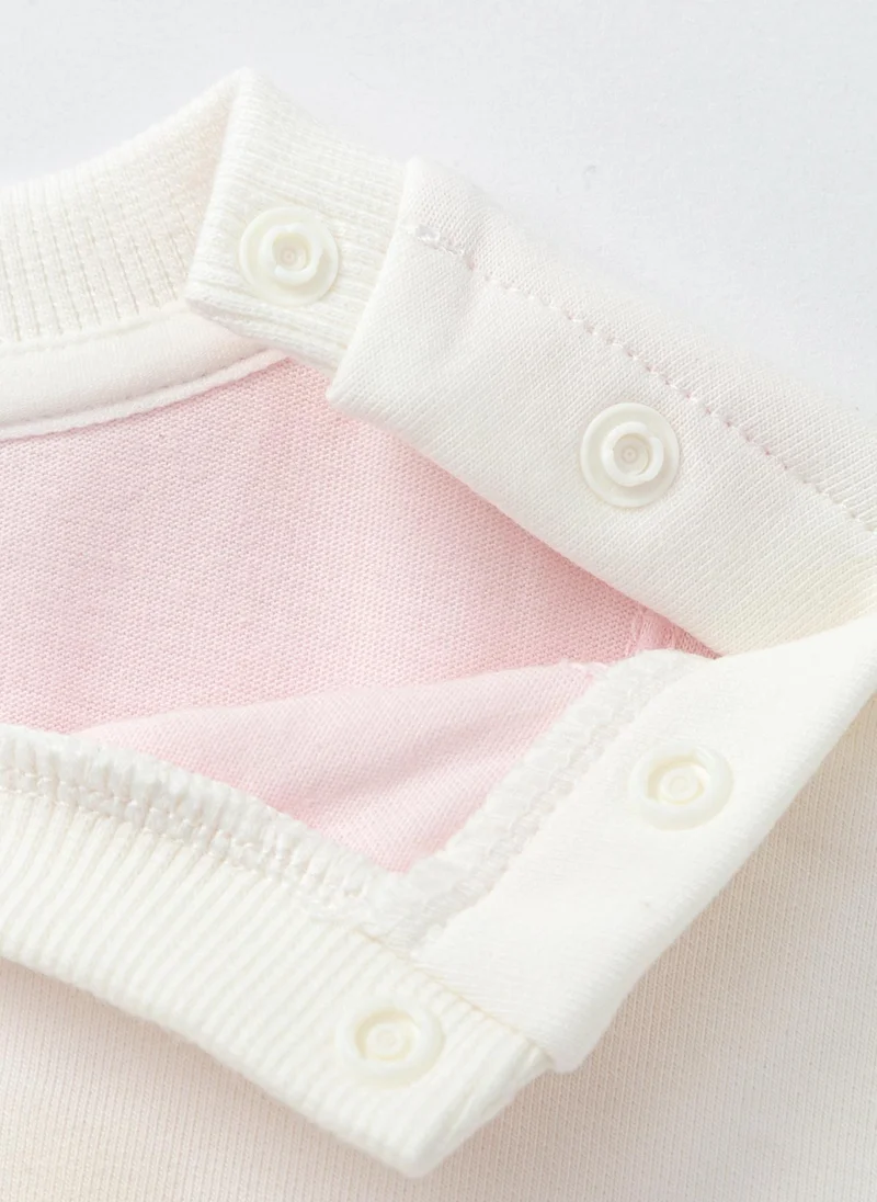 Balabala Toddler Girl Round neck sweatshirt
