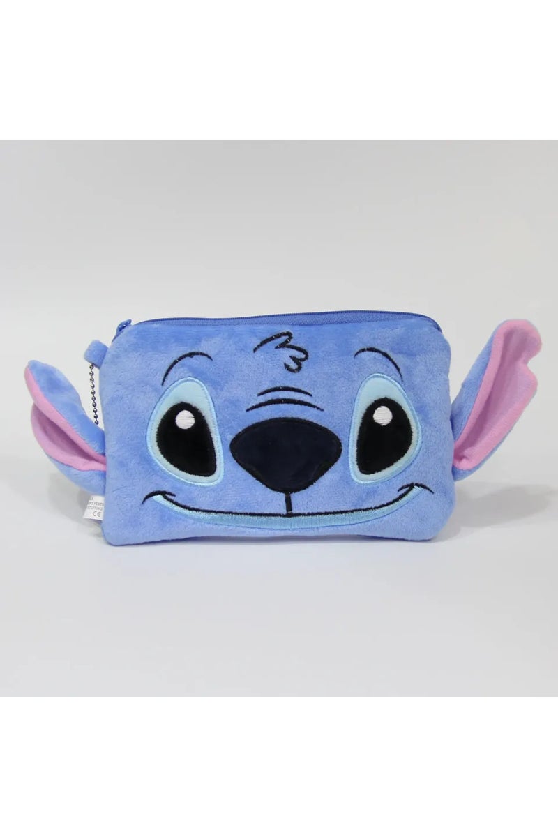 1 Lilo&Stitch Plush Makeup Bag Cartoon Stitch Wallet Cosmetic Bag Washing Bag Pencil Case Girl Mini.