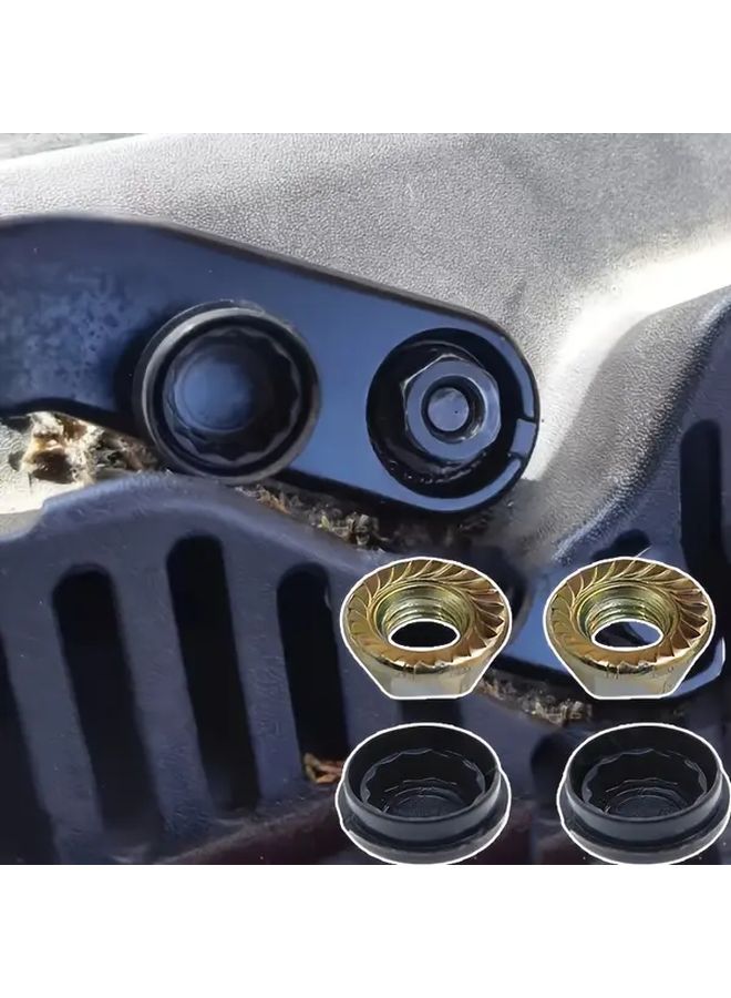 2 Sets Wiper Arm Screw Nut Caps And Rocker Covers Hex Head For 1995 2019 Models - Image 3