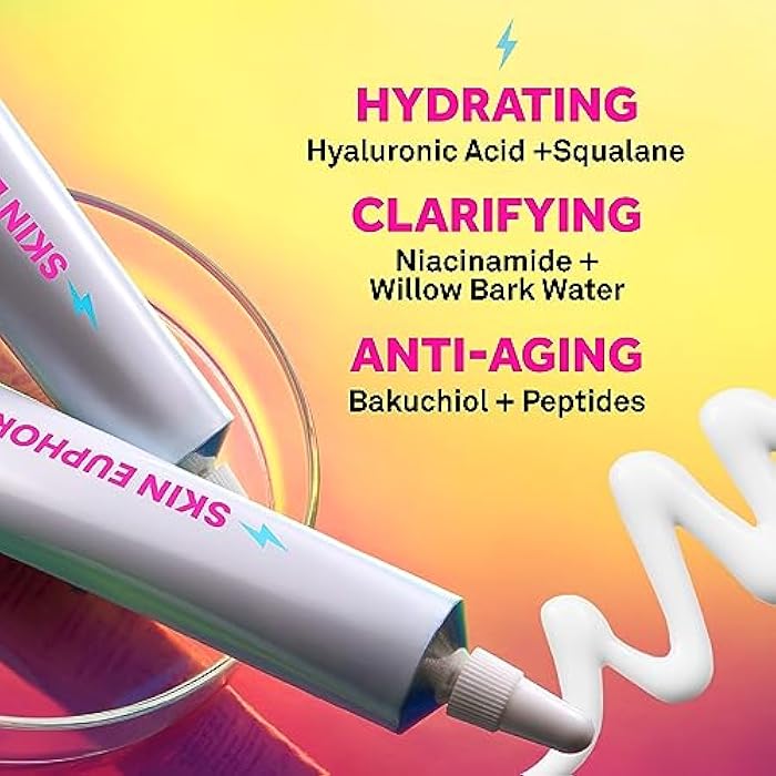 Bliss Skin Euphoria Daily Skin Perfecting Face Serum - Anti Aging, Hydrating for Dry Skin, Brightening Skin Care Hyaluronic Acid, Niacinamide and Peptides - Image 4