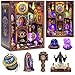 VORATHIS Book Nook Tarot Kit 3D Wooden Puzzle for Adults Teens Beginners DIY Miniature Bookshelf Insert with LED Light Mysterious Craft Gift for Family Friends - Image 2