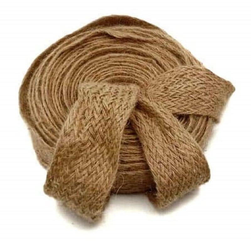 BSPS Natural 20 Meters 13mm Jute Twine Rope Twine Rustic String Cord Rope DIY Burlap String Rope Rope No R93 - Image 1