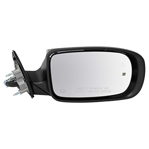 TRQ Passenger Side Power Heated Memory Paint to Match Mirror Compatible with 2011-2019 Dodge Charger CH1321453 - Image 1