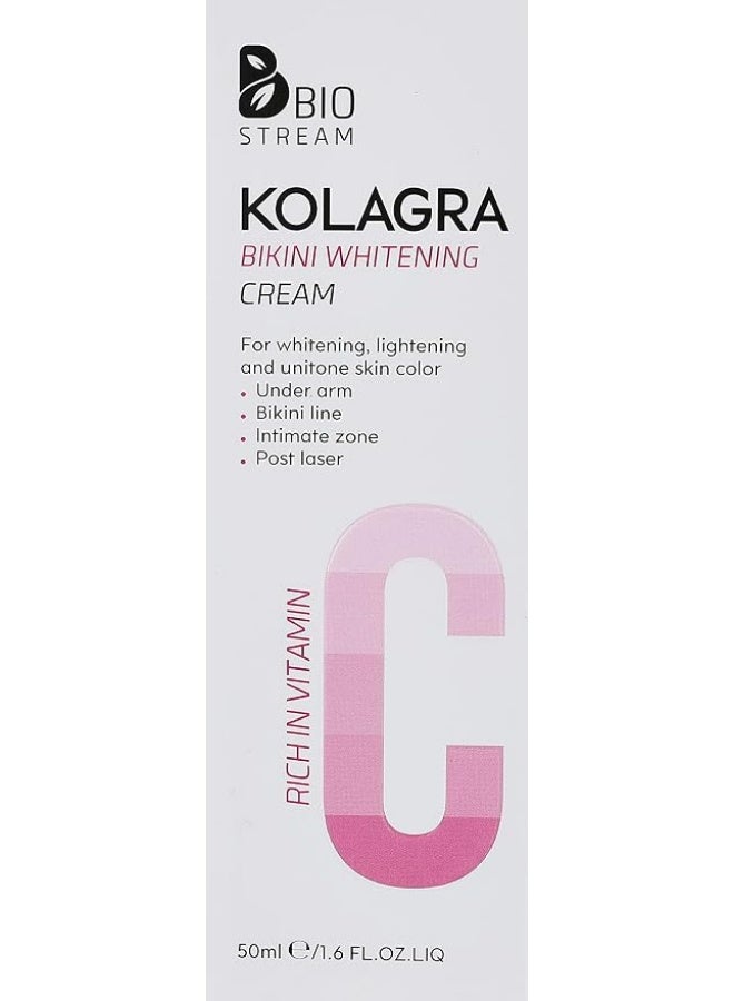 Kolagra bikini whitening cream 50 ml