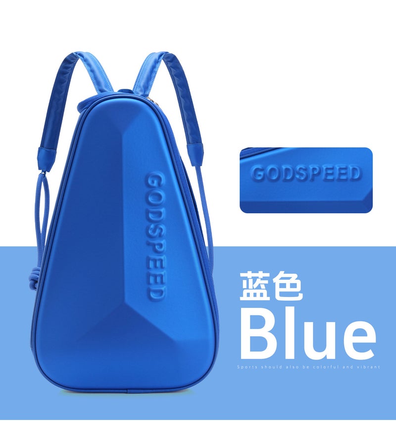 Waterproof Large Capacity Tennis & Badminton Backpack - Breathable Sports Racket Bag with Shoe Compartment, Multi-Functional Lightweight Gym Bag for Men Women