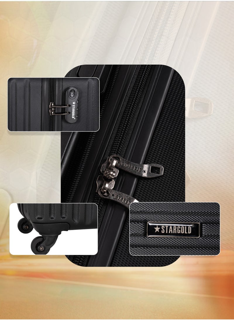 Stargold - Single Hardside Spinner 4 Wheels Cabin Trolley Luggage With Number Lock 16 Inches - Image 1