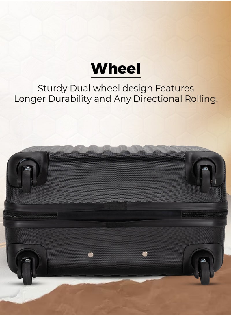 Stargold - Single Hardside Spinner 4 Wheels Cabin Trolley Luggage With Number Lock 16 Inches - Image 1