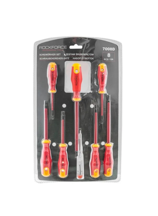 ROCKFORCE Screwdriver Set 8 PCS - Image 2