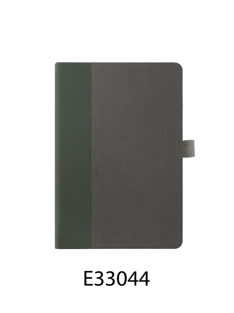 ORYX Unisex Textile-Covered Modern Notebook – Durable, Stylish Journal with Soft Touch Green - Image 2