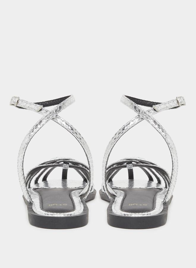 Styli Strappy Flats Sandals - Image 4