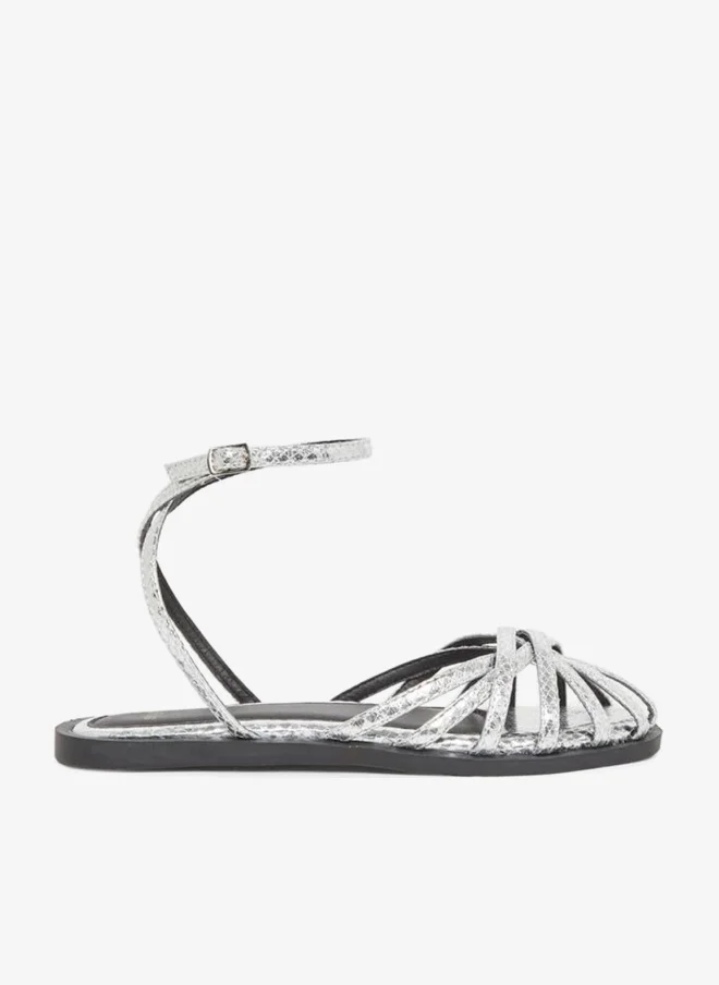 ستايلي صنادل مسطحة بحزام ستايلي