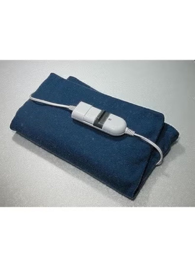 وسادة تدفئة كهربائية، قماش كانفاس، أزرق – 3 سرعات، لتخفيف الألم العام، تصميم مدمج - Image 1