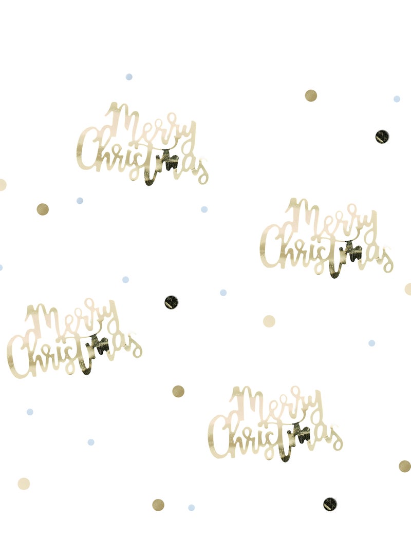 Ginger Ray Festive Gold Table Confetti - Holiday Party Decor - Image 1