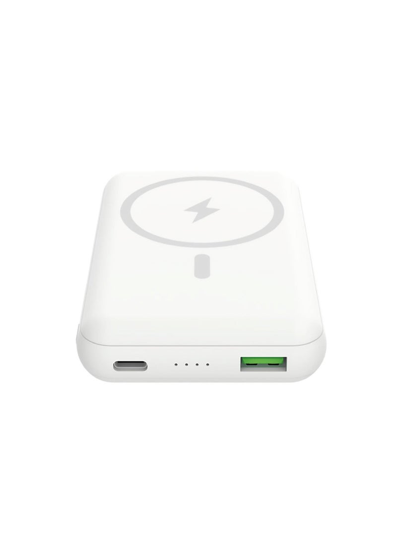 سيلي MagSafe Wireless Power Bank 10000 Mah, 15W USB-C to USB-C output Works With Iphone 15/14/13 Samsung S23 S22 Android and All other Magsafe Support Devices - Image 3