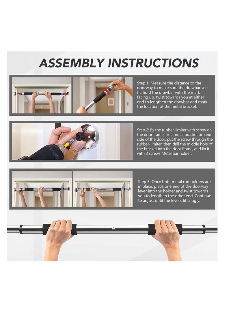 KUYING - High Quality Adjustable Doorway Bar for Exercises - Image 1