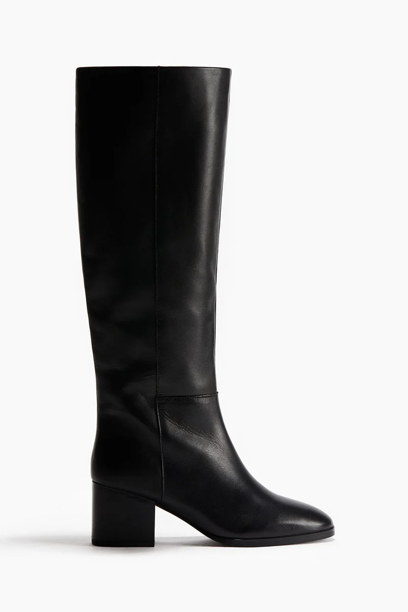 H&M Knee-high leather boots