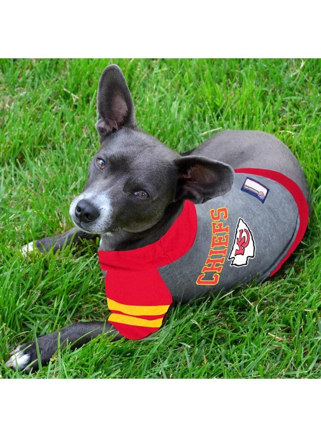 Pets First Pets First KCC-4044-XS NFL Kansas City Chiefs Hoodie for Dogs & Cats. | NFL Football Licensed Dog Hoody Tee Shirt, X-Small| Sports Hoody T-Shirt for Pets | Licensed Sporty Dog Shirt. - Image 4