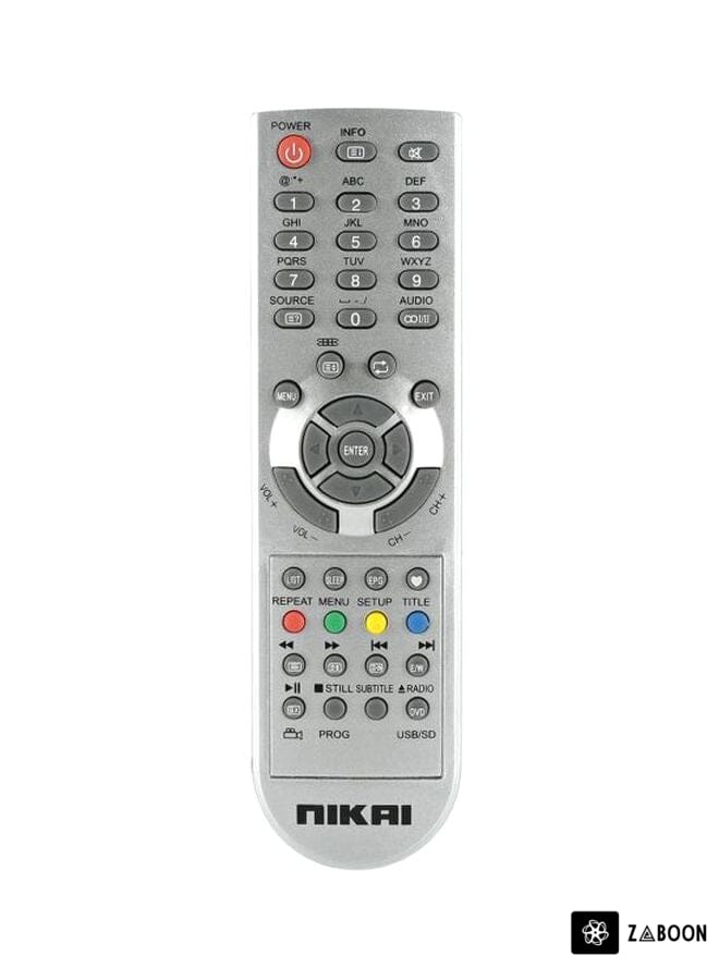 Zaboon TV Remote Control Grey