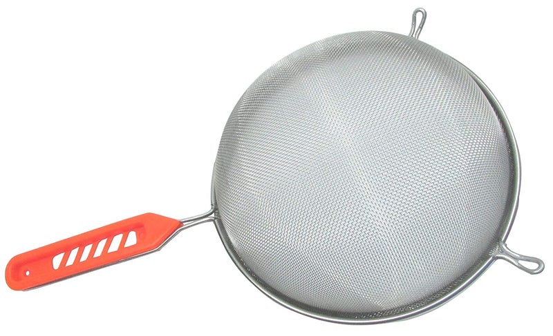 Olrada Stainless Steel Soup Juice Strainer, Liquid Filter Strainer Wire Sieve with Handle for Kitchen 5.6" Diameter - Image 2
