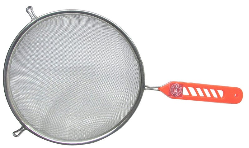 Olrada Stainless Steel Soup Juice Strainer, Liquid Filter Strainer Wire Sieve with Handle for Kitchen 5.6" Diameter - Image 1