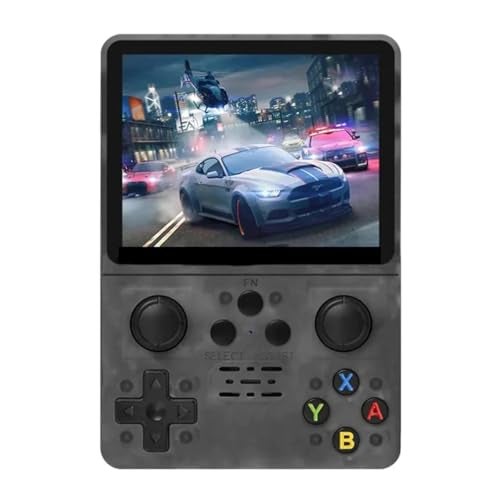 Smartcam X-Ninja R36S Retro Video Game Console 64GB Mini Handheld Gameboy Built in 8000+ Classic Games + PSP Games 3.5-inch IPS Screen Dual 3D Joystick | Multicolor | - Image 3