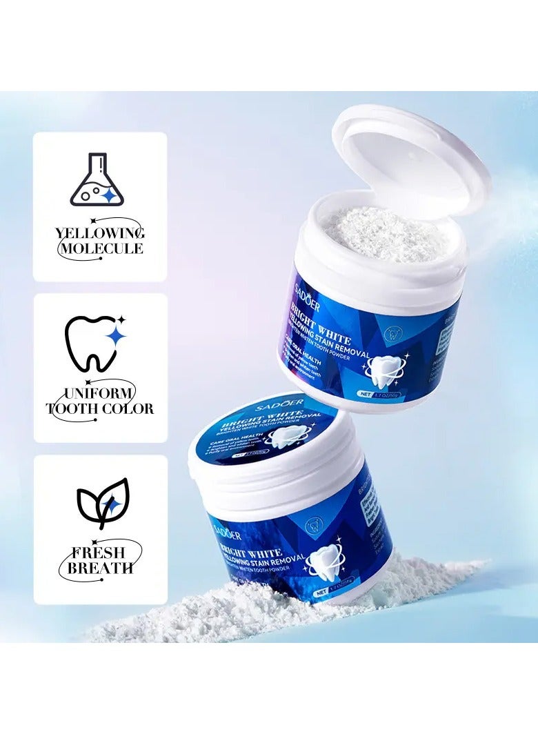 SADOER Oralhoe mint tooth powder, gentle ingredients fresh and clean teeth stains clean care teeth tooth powder - Image 4