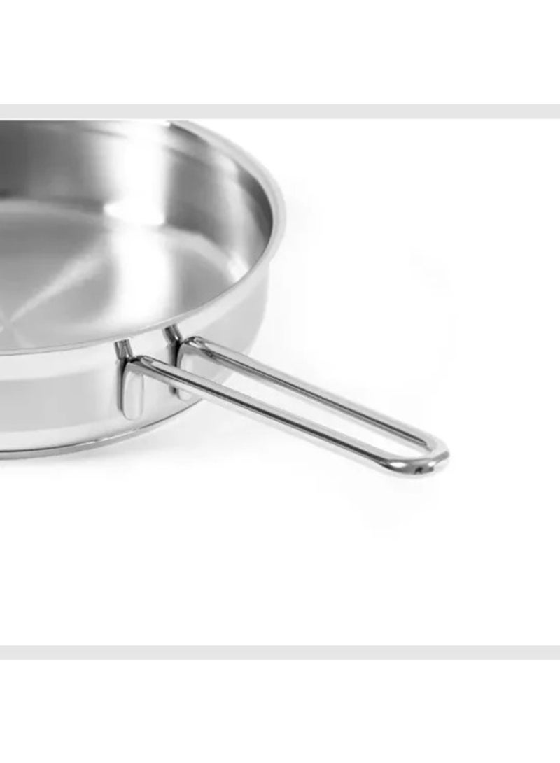 Korkmaz High-quality stainless steel frying pan from Korkmaz size 26 cm  - Image 2