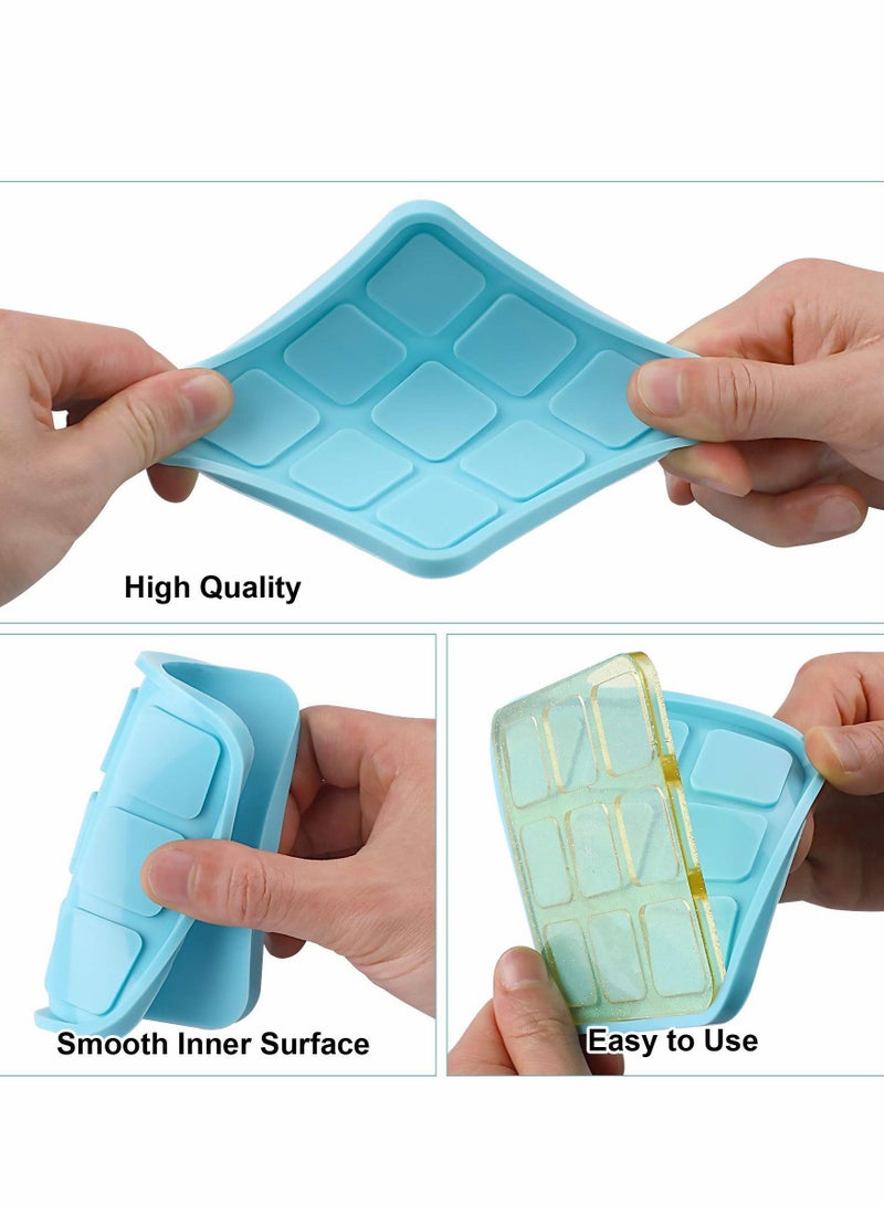 واي آند دي Tic Tac Toe Resin Mold with 4 Chess Pieces Molds, X O Board Game Silicone Molds for Casting,DIY Tabletop - Image 5