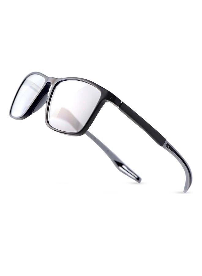 MIRYEA Photochromic Progressive Multifocus Reading Sunglasses Spring Hinges Blue Light Blocking Computer Glasses UV400 Protection Multifocal Transition Sun Readers Anti Glare Shades Eyeglasses Eyewear - Image 5