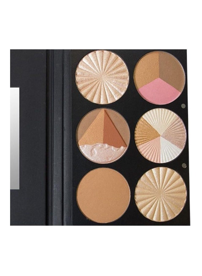OFRA 6-Shade On The Glow Makeup Palette Multicolour - Image 3