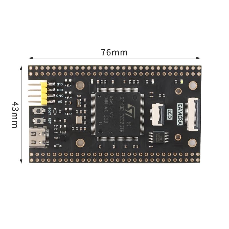 EC Buying STM32H723ZGT6 STM32 Core Board STM32H723 Development Board 550MHz 1MB Flash Type C SPI IO STM32H723 Core Board System Learning Board - Image 3
