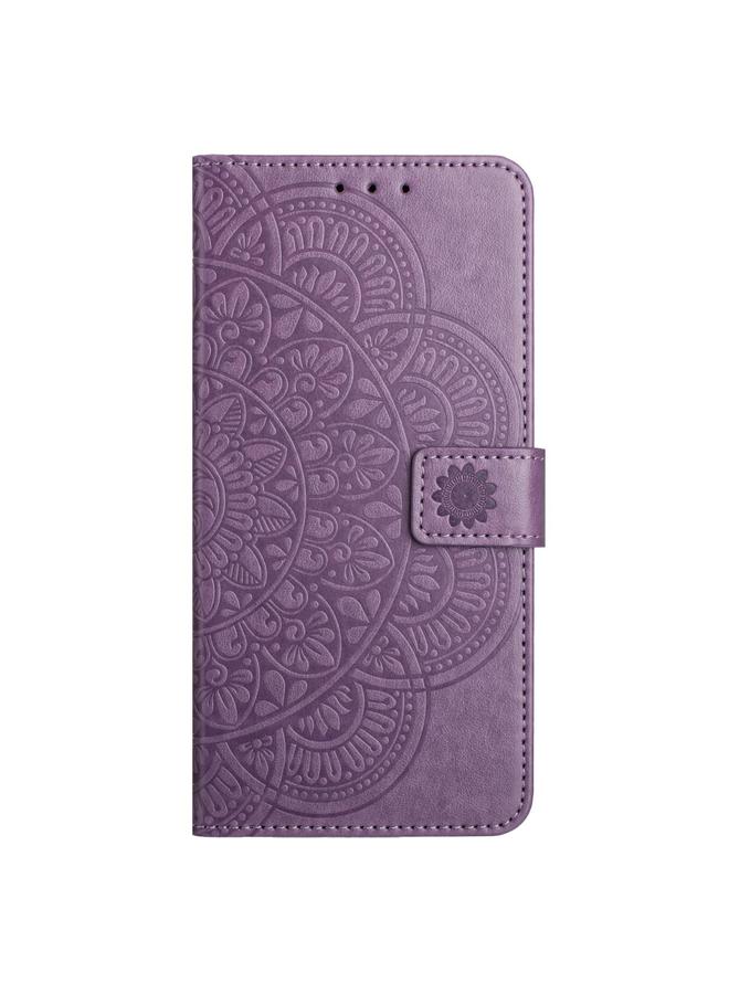 اس-توب جراب هاتف Honor Magic7 من الجلد المنقوش بالزهور - Image 3