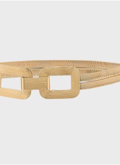 Ella Limited Edition Double Buckle Statement Chain Belt  - Image 2