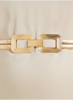 Ella Limited Edition Double Buckle Statement Chain Belt  - Image 4