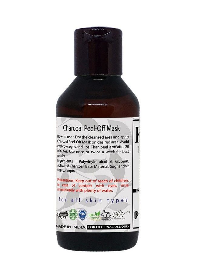 Khadi Natural Herbal - Activated Charcoal Peeloff Mask For Acne For Women 100Ml - Image 1