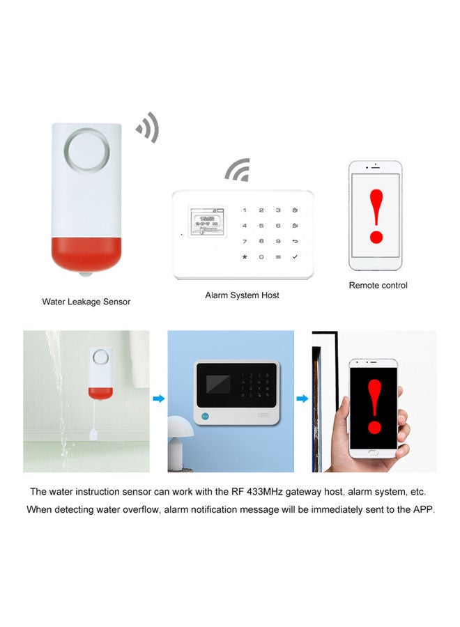 NIBEMINENT Water Instruction Wireless Sensor White 10.00x4.00x4.80cm - Image 2