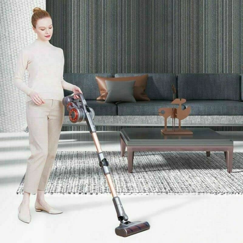 H9 Pro Cordless Flexible Electric Broom for home cleaning, ABS plastic body, black color, 600W/200AW/25Kpa suction power with 80-min runtime and HEPA filter - Image 5