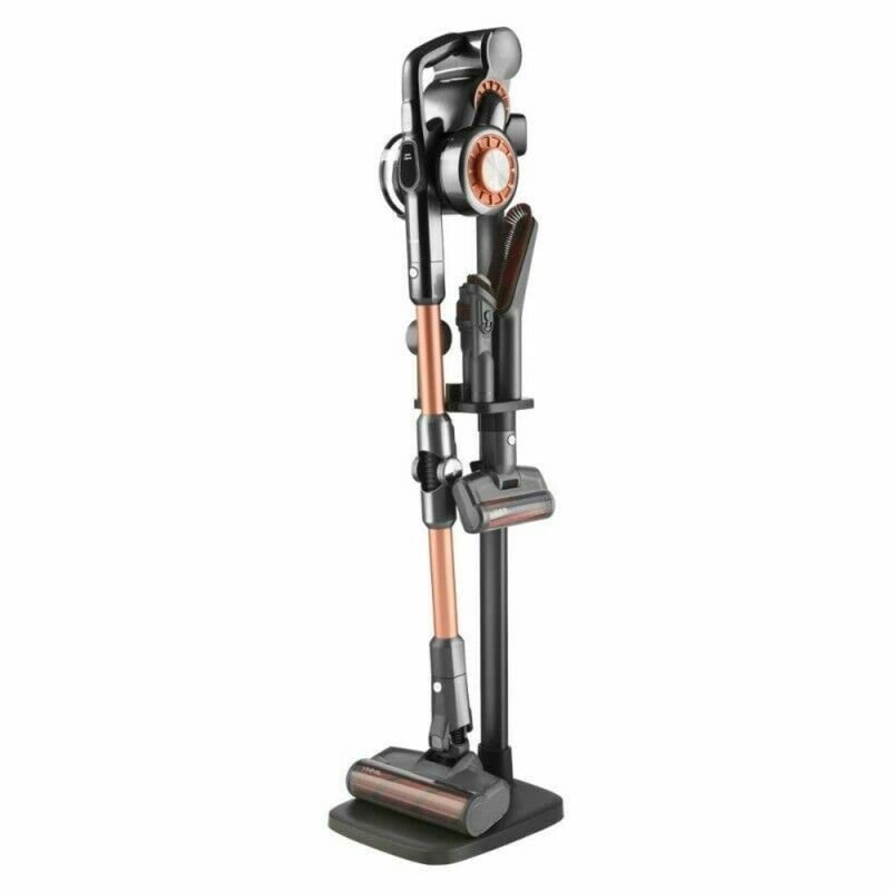 H9 Pro Cordless Flexible Electric Broom for home cleaning, ABS plastic body, black color, 600W/200AW/25Kpa suction power with 80-min runtime and HEPA filter - Image 2