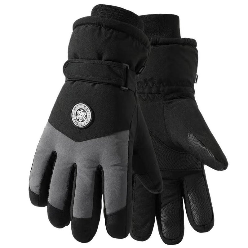 CaySep Winter Ski Gloves for Men Women Plus Velvet Thickened Warm Glove Non Slip Touchscreen Cycling Gloves for Cold Weather - Image 5