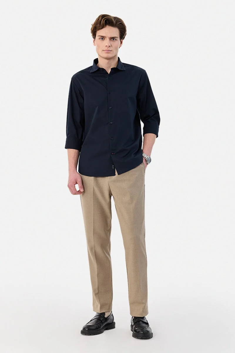 SNITCH Regular Fit 100% Cotton Shirt