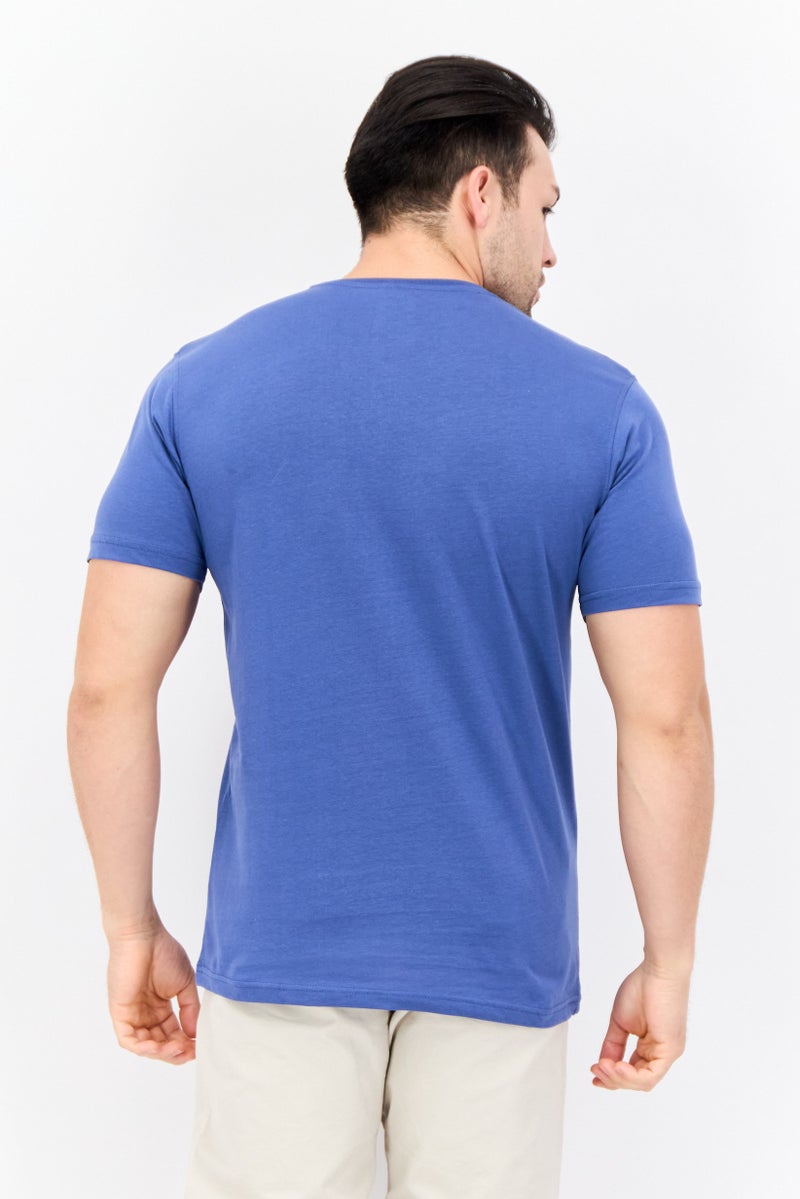 CROSSHATCH Men 5 Pack Short Sleeve Graphic T Shirt, Black - Image 2