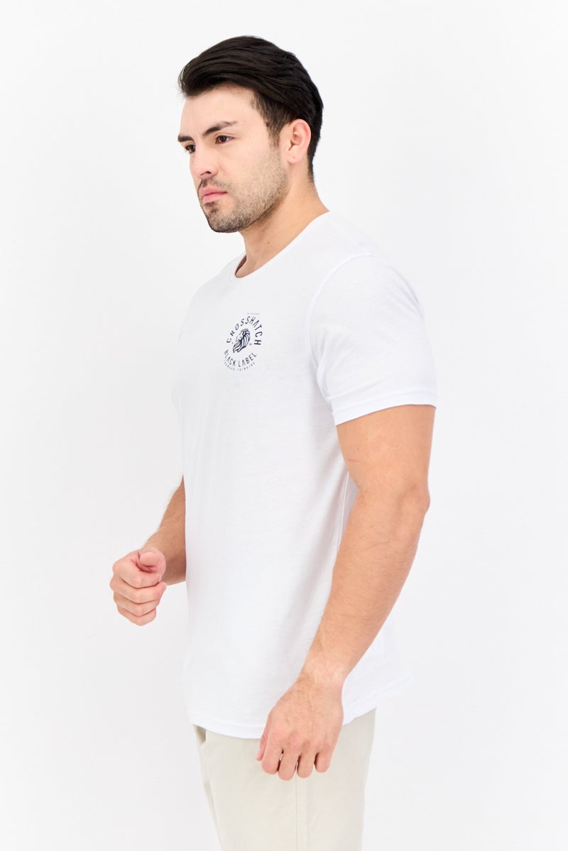 CROSSHATCH Men 5 Pack Short Sleeve Graphic T Shirt, Black - Image 5