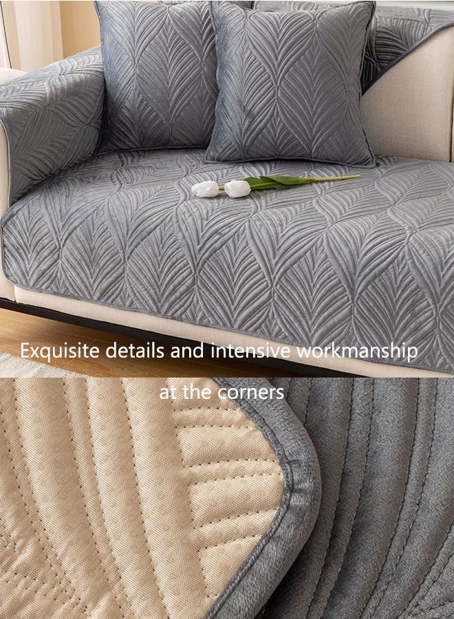 Sofa Cover,Sofa Pad 90 x 160 CM,4-Seater Sofa Cover,Wear Resistance, Dirty, Washing, Non -Slip Flush Cushion,Protector Sofa Slipcover for Pets Humans,Protector Washable Soft Couch Cover for Living Room Sofa Cover - Image 3