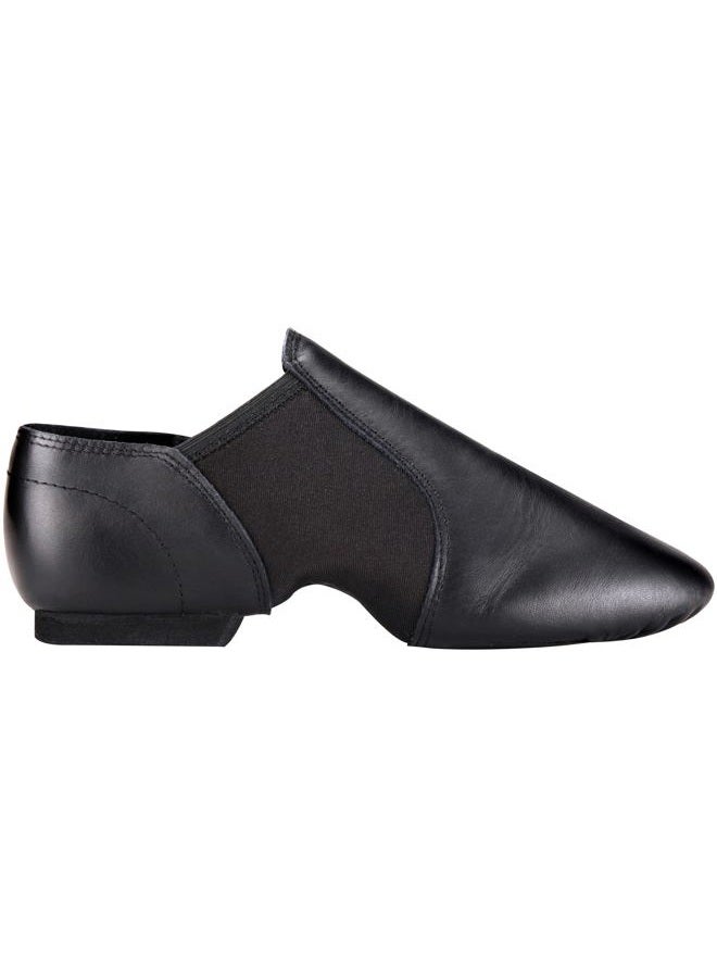 Linodes (5.5M-Heel to Toe 22cm, Black) - Tent Leather Upper Jazz Shoe Slip-on - Image 3