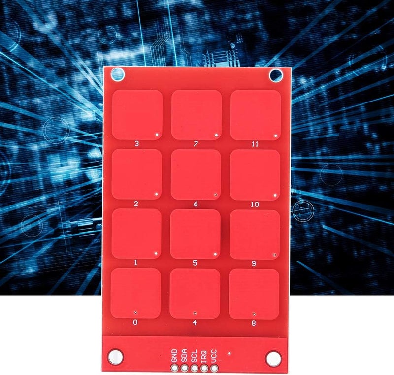 Acouto Touch Keypad - High Sensitivity 12 Button Capacitive Touch Keyboard for Enhanced Control and Versatile Integration - Image 4