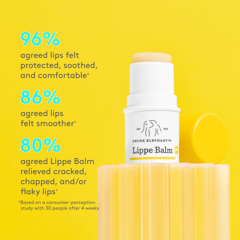 Drunk Elephant Lippe Balm - 3.7 g/.13 oz - Nourishing Lip Balm - Clean Clinical Skincare - Cruelty-Free - Dermatologist-Tested - Free of Essential Oils, Silicones, and Fragrance - Image 2